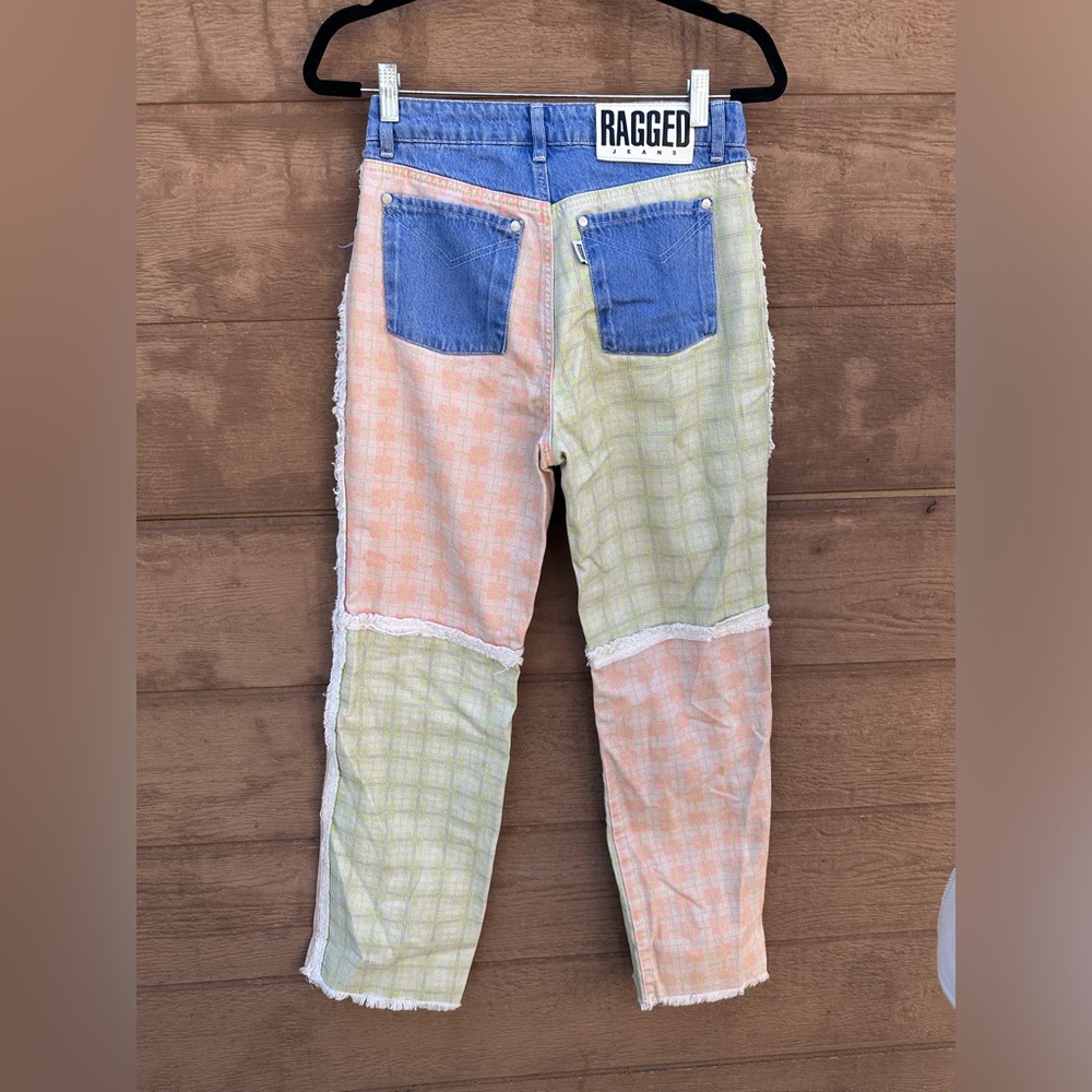The Ragged Patchwork Jeans